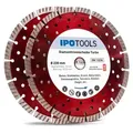 Produktbild: 2x Profi Diamanttrennscheibe 230mm Diamantscheibe Turbo für Beton 10mm Segment