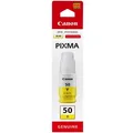 Produktbild: Canon GI-50Y Tintenpatrone gelb, Nachfülltinte, Original Tinte, yellow