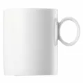 Produktbild: Thomas Loft Becher mit Henkel, Groß, Porzellan, Weiß, Spülmaschinenfest, 380 ml