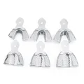 Produktbild: Dental Trays 6pcs Edelstahl Autoclavable Zahnschalen Impression Tray Upper & ...