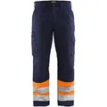Produktbild: Blakläder® High Vis Arbeitshose Mittelgrau/High Vis 1564 1811 in div. Farben - marineblau/orange - D84 (D21)