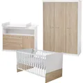 Produktbild: Roba Gabriella (Babybett, Kinderkleiderschrank, Wickelkommode) (42401-3)