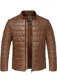 Produktbild: Amaci&Sons Lederjacke ELOY Lederjacke Herren Bomber Puffer Lederjacke