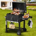 Produktbild: Strattore BBQ Grillwagen Holzkohlegrill Grill XL Gartengrill Barbecue Standgrill