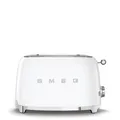 Produktbild: SMEG TSF01WHEU - 2-Schlitz-Toaster, Kompakt mit 5 Jahre Garantie, Designlinie 50's Style, Weiss, BxTxH: ca. 33x20x20 cm
