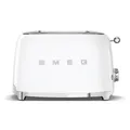 Produktbild: Smeg TSF01WHEU - 50‘s Retro Style, 2-Schlitz-Toaster, Kompakt, Weiß