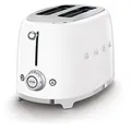 Produktbild: Smeg Toaster TSF01WHEU 50er Retro Style, 2 Scheiben, 950 Watt, Edelstahl, weiß