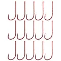 Produktbild: Gamakatsu Haken LS-5213 rot - Wurmhaken, Größe/Packungsinhalt:Gr. 6-15 Stück