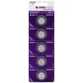 Produktbild: AgfaPhoto Knopfzelle CR 1620 3 V 5 St.  Lithium