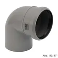 Produktbild: HT-Bogen DN 90 - 87°