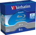 Produktbild: Verbatim BluRay BD-R 25GB 6x Jewel Case [5Stück]
