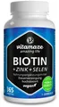 Produktbild: Vitamaze GmbH Biotin 10 mg Hochdosiert + Zink + Selen 365 Tabletten - 365 Tabletten 12580505