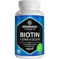 Produktbild: Vitamaze Biotin 10 mg hochdosiert+Zink+Selen Tabletten 365 St