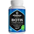 Produktbild: BIOTIN 10 mg hochdosiert+Zink+Selen Tabletten 365 St