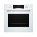 Produktbild: Bosch - Multifunktionsofen, Serie 6, 60 cm Breite, Reinigungsassistent, vorprogrammierte Rezepte, weiß, HBG536EW3