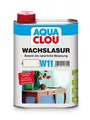 Produktbild: Clou AQ-Wachs- Lasur W11 weiss 2 in 1: Pflegt und schützt 250 ml