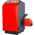 Produktbild: Atmos Pelletkessel P25, 24 kW, mit Fronthaube und Pelletbrenner A25