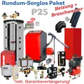 Produktbild: ATMOS P25 Pelletskessel Rundum-Sorglos-Paket Heizung + Warmwasser Regelung WIFI