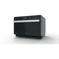 Produktbild: Whirlpool Supreme Chef MWP 337 SB Flachbau-Mikrowelle mit Grill 33 l 900 W Schwarz, Silber