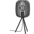 Produktbild: Eglo Tischleuchte Romazzina, Schwarz, Metall, oval,oval, 43.5 cm, Lampen & Leuchten, Innenbeleuchtung, Tischlampen