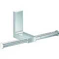 Produktbild: hansgrohe AXOR UNIVERSAL Rectangular Toilettenpapierhalter, Metall, doppelt, 42657000, Farbe: Chrom
