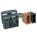 Produktbild: Radioadapter für Audi VW Skoda Seat OEM Radio auf ISO Golf Passat A3 A4 Q5
