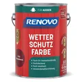Produktbild: RENOVO Wetterschutzfarbe, seidenglänzend, schwedenrot RAL 3103