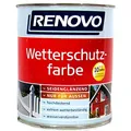 Produktbild: Renovo Wetterschutzfarbe 3103 schwedenrot 2,5 Ltr