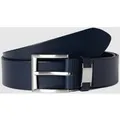 Produktbild: BOSS Gürtel in Leder-Optik in Dunkelblau, Größe 85