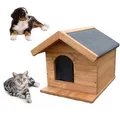Produktbild: Hundehütte Hundehaus Hundehöhle 50 x 45 x 53 cm Katzenhaus Isoliert Tierhütte
