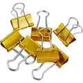 Produktbild: 12 MAUL Foldbackklammern Gold Breite 1,9 cm