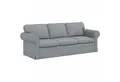 Produktbild: vidaXL Sofa Sofa Hellgrau 215 x 82 x 80 cm Stoff, 1 Teile