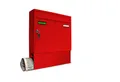 Produktbild: AL Briefkastensysteme Wandbriefkasten 1 Fach Basic Briefkasten A4 in RAL Farbe 3000 Feuer Rot wetterfest