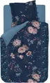 Produktbild: PiP Studio Kissenhülle DE Tokyo Bouquet Dark Blue 40x80 blau