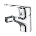 Produktbild: Ibergrif M15050 Roma, Einhebel Bidetarmatur, Bidet Wasserhahn mit Auslauf Höhe 56 mm, Chrom, Silber