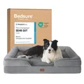 Produktbild: BEDSURE Orthopädisches Hundebett 89x63 cm Eierförmiger K