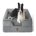 Produktbild: BEDSURE Orthopädisches Hundebett 89x63 cm Eierförmiger K