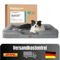 Produktbild: BEDSURE Orthopädisches Hundebett 89x63 cm Eierförmiger K