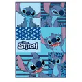 Produktbild: Lilo & Stitch Teppich, Blau, 120x80x1 cm, mit Bildmotiv Stitch, Neu