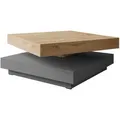 Produktbild: Mirjan24 Couchtisch, Graphit, Holzwerkstoff, Quadratisch,Quadratisch, 70x34x70 cm, Wohnzimmer, Wohnzimmertische, Couchtische