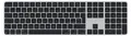 Produktbild: APPLE Magic Keyboard with Touch ID and Numeric Keypad for Mac models with Apple silicon - Italian - Black Keys