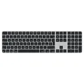 Produktbild: Apple Magic Keyboard mit Touch ID und Ziffernblock für Mac Modelle mit Apple Chip – Italienisch – Schwarze Tasten ​​​​​​​