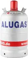 Produktbild: Alugas 11 kg Gasflasche Propangasflasche Eigentum 10 Jahre TÜV Tara 5,4 kg leer