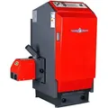 Produktbild: Atmos Pelletkessel P50, 45 kW, Holznotbetrieb, mit Pelletbrenner A45
