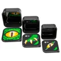 Produktbild: 3er Set Dino Lunchbox Brotdose Snackdose Dinosaurier Pausenbrot Box mit Deckel