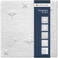 Produktbild: Marbet Design - Deckenplatten 50x50cm Styropor eps weiß 34 Dekore, Marbet Deckenverkleidung: 10 m2 / 40 Platten, Zima - mit Überlappung