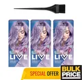 Produktbild: Schwarzkopf LIVE P120 Lilac Crush Pastel Violet Semipermanente Haarfarbe 3er ...