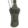 Produktbild: elToro Seitenköcher für Armbrustbolzen aus Leder – Köcher mit Gürtellasche für bis zu 8 Bolzen – Robustes Zubehör für Armbrustschützen, ideal für Training und Wettkampf