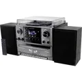 Produktbild: soundmaster MCD5600SW Stereoanlage Plattenspieler, DAB+, UKW, Bluetooth, CD, Kassette, USB, 2 x 5 W Schwarz
