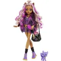 Produktbild: Monster High Clawdeen Wolf Doll With Pet And Accessories (01123002)
